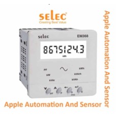 Selec Direct Measuring Energy Meter EM2M-1P-C-100A Dealer Supplier Price in India.