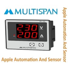 AV-22 Multispan Digital Ampere + Volt Meter