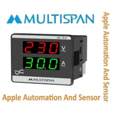 AV-44 Multispan Digital Ampere + Volt Meter