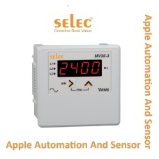 Selec Digital Panel Meter- Voltmeter MV35-1-G-40/300V-CE Dealer Supplier Price in India.